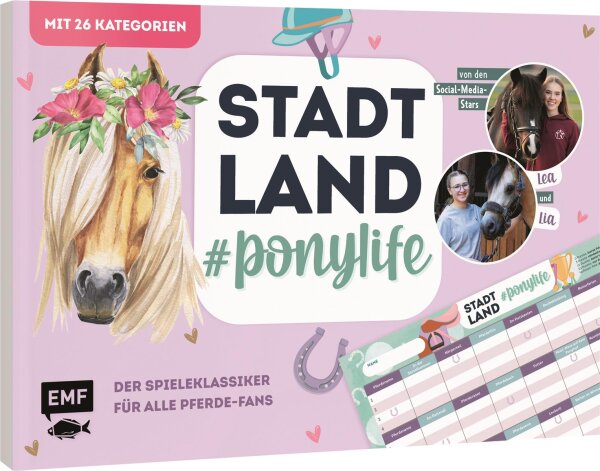 Stadt, Land, # ponylife – Der Spieleklassiker für alle Pferde-Fans