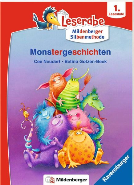 Leserabe mit Mildenberger Silbenmethode: Monstergeschichten