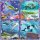 Kinderpuzzle ab 5 Jahren - Meerestiere - 64 + 72 + 81 + 90 Teile