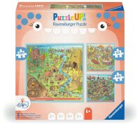 Kinderpuzzle ab 6 Jahren - Geschichte - Steinzeit, Altes...