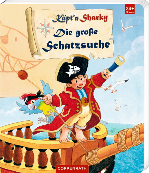 Die große Schatzsuche - Käptn Sharky (Pappbilderbuch)