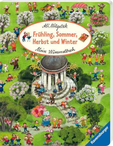 Mein Wimmelbuch: Frühling, Sommer, Herbst und Winter
