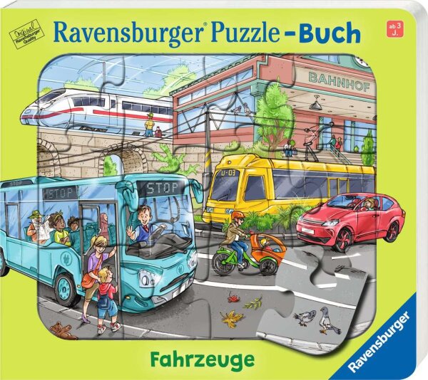 Puzzle-Buch: Fahrzeuge