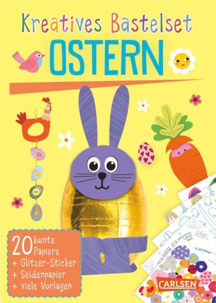 Bastelset für Kinder: Kreatives Bastelset: Ostern