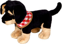 Dackel Hella Plüschtier Kuscheltier Hund Baby weich Tierparade