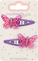 Haarclips Schmetterling no.2 - beautiful Stars