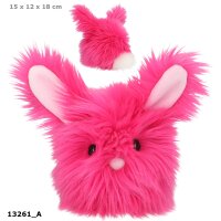 SNUKIS Flauschiger Hase Pink