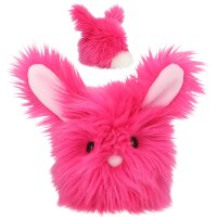 SNUKIS Flauschiger Hase Pink