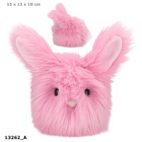 SNUKIS Flauschiger Hase Rosa