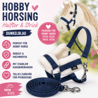 HKM Kids Halfter und Strick Hobby Horsing