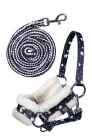 Hobby Horsing Halfter und Strick Set Kinder Steckenpferd...