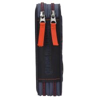 Adventure World 2 Fach Federtasche mit Spinne