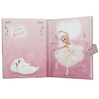 TOPModel Tagebuch mit Code und Sound Ballett Geheimcode Tagebuch Mädchen