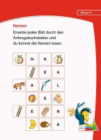 Abc-Rätsel zum Lesenlernen (1. Lesestufe)