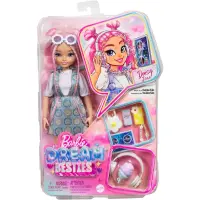 Barbie Dream Besties Daisy Jean-Modepuppe mit 9...