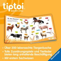 tiptoi Kennst du diese Tiergeräusche Ravensburger Tierbuch