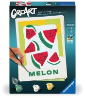 CreArt Melonen - Malen nach Zahlen für Erwachsene