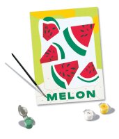 CreArt Melonen - Malen nach Zahlen für Erwachsene