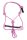 Knotenhalfter Hobby Horsing rosa Steckenpferd HKM Kids verstellbar