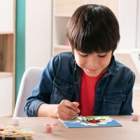 CreArt Marienkäfer - Malen nach Zahlen für Kinder ab 7 Jahren
