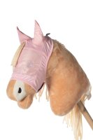 Hobby Horsing Fliegenschutzmaske rosa Steckenpferd...