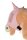 Hobby Horsing Fliegenschutzmaske rosa Steckenpferd Zubehör HKM Kids