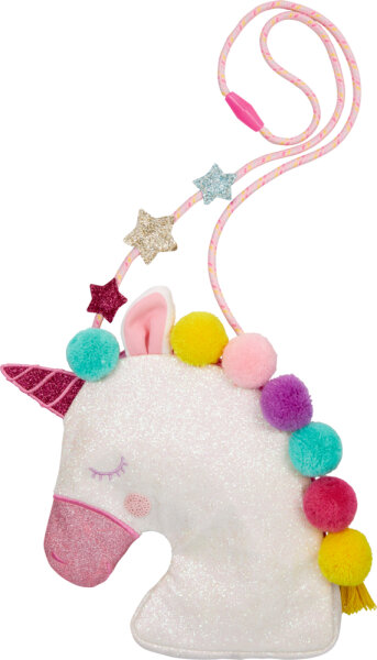 Täschchen Einhorn Kinder Umhängetasche Einhorn-Paradies Regenbogen