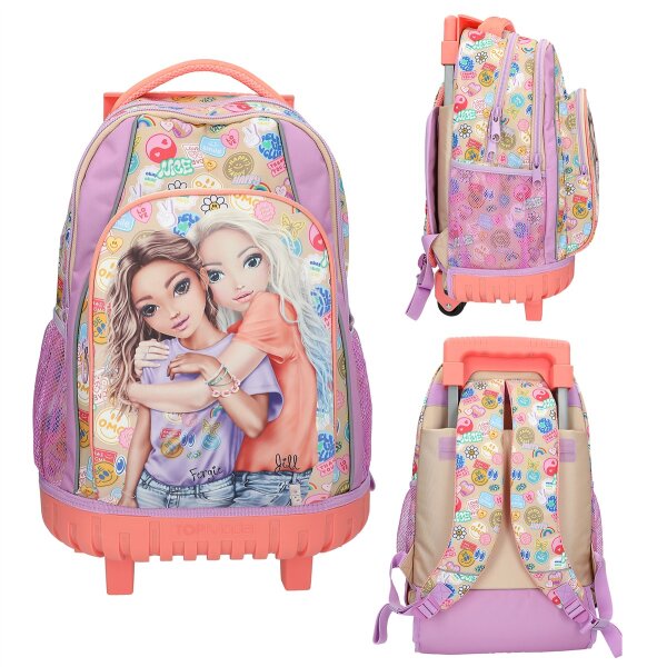 TOPModel Schulrucksack Trolley GIRL POWER Mädchen Backpack