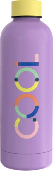 Isolierflasche, flieder - TO GO (ca. 0,5 l)