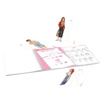 TOPModel Malbuch Create Your Design Kinder Kreativbuch...