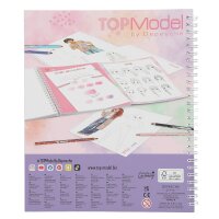 TOPModel Malbuch Create Your Design Kinder Kreativbuch Mode Zeichnen