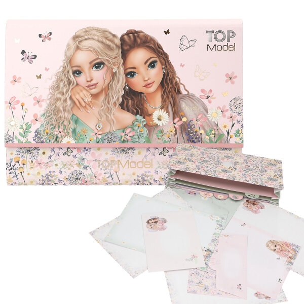 TOPModel Briefpapier in Fächermappe SUMMER FEELING