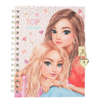 TOPModel Tagebuch mit Schloss und Armband