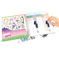TOPModel Dress Me Up Stickerbuch Sports