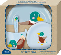 Geschirr Geschenkset Ente - Freche Rasselbande