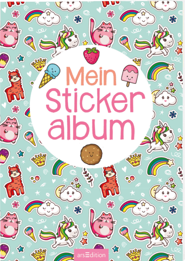 Mein Stickeralbum – Regenbogen