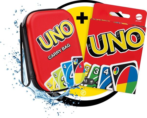 UNO Kartenspiel mit Carry BAg Set