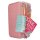 TOPModel 3 Fach Federtasche Affen Applikation JUICY