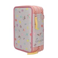 TOPModel 3 Fach Federtasche JUICY