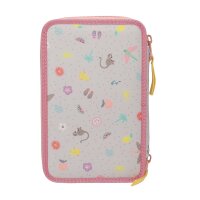 TOPModel 3 Fach Federtasche JUICY