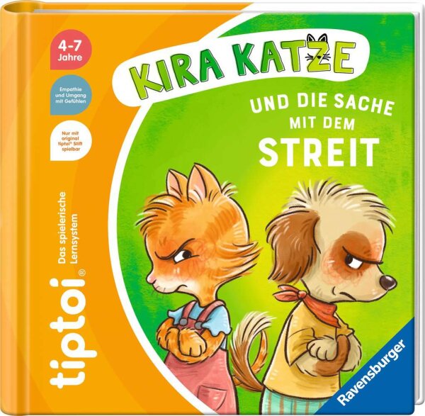 tiptoi® Bildergeschichten über den Umgang mit Gefühlen - Kira Katze und die Sache mit dem Streit