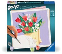 CreArt Tulpenstrauß - Malen nach Zahlen für Erwachsene