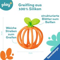 Kuller-Greifling: Orange - Babyspielzeug ab 0 Monaten
