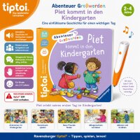 tiptoi® Piet kommt in den Kindergarten Ravensburger Kinderbuch ab 2 Jahre