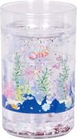 Glitzerbecher Nella Nixe Kinderbecher Trinkbecher Glitzer