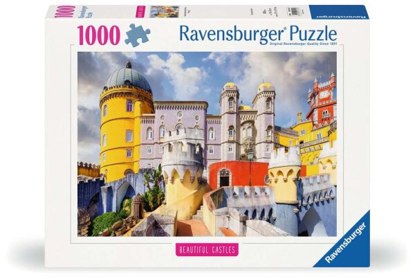 Puzzle 1000 Teile - Nationaler Palast von Pena, Portugal