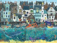 Puzzle 1500 Teile - Wundersamer Hafen