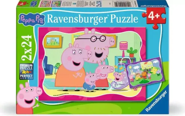 Kinderpuzzle ab 4 Jahren - Peppa Pig - 24 Teile