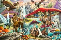Puzzle 5000 Teile - Pilze & Mythen