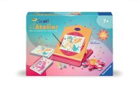 CreArt Neon Atelier Einhorn - Malen nach Zahlen für Kinder ab 7 Jahren